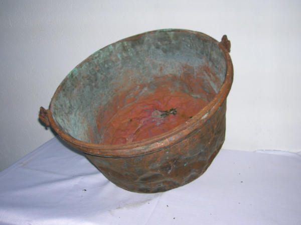 Paiolo da cucina in rame